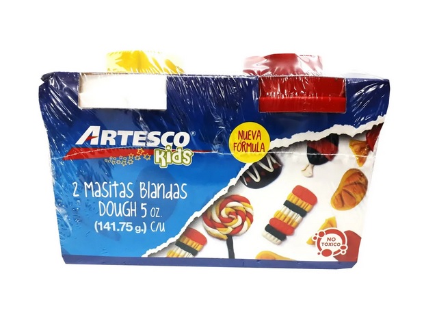 ARTESCO MASITA BLANDA 5ONZ CJX2 ROJO Y AZUL