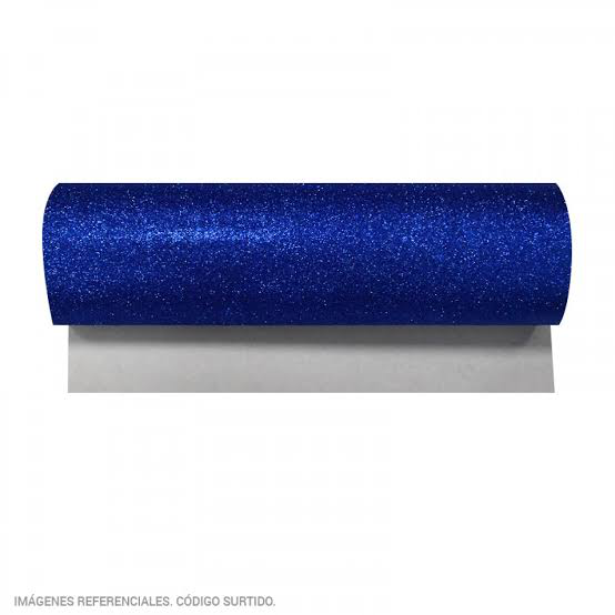 MICROPOROSO 50X70CM ESCARCHADO ADHESIVO AZUL 