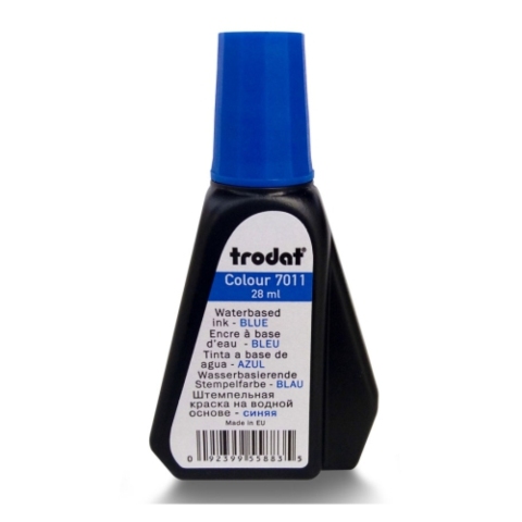 TRODAT TINTA 7011 28ML AZUL