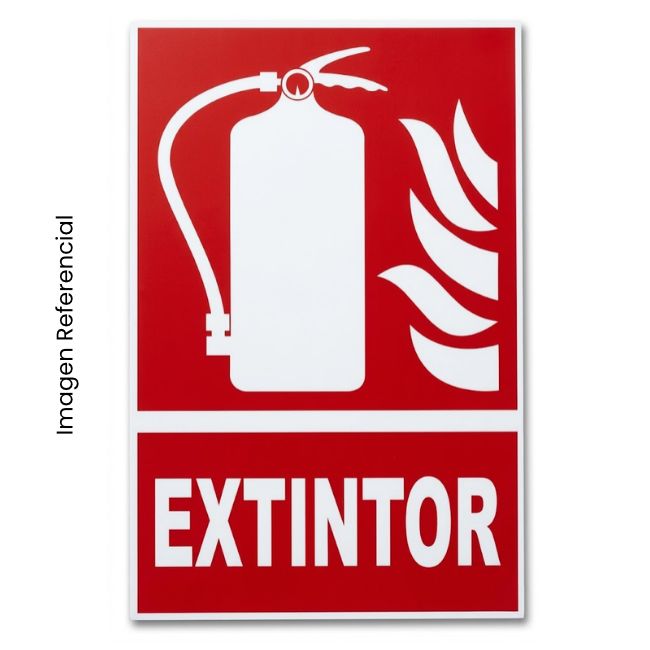 SEÑAL ADHESIVA EXTINTOR A4