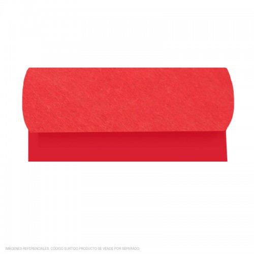 MICROPOROSO PLUSH 50X70 ROJO