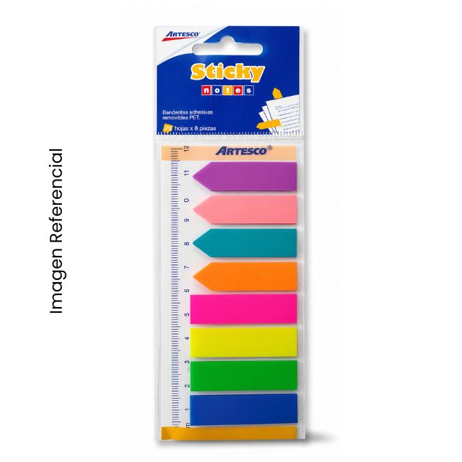 ARTESCO BANDERITAS NEON SURT