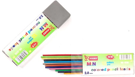 BOLIK MINAS DE COLORES 2MM X12PCS