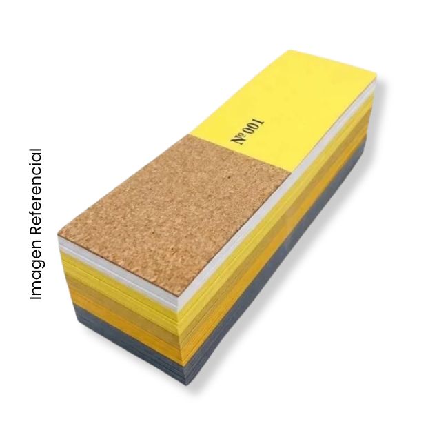 TIQUET RIFA PQTX5 AMARILLO