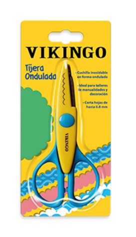 VIKINGO TIJERA ONDULADA BLISTX1