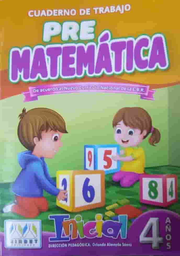 MIRBET PRE MATEMÁTICA 4 AÑOS