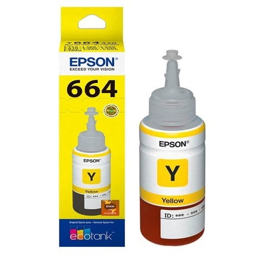 EPSON TINTA T664 L200 AMARILLO 70ML