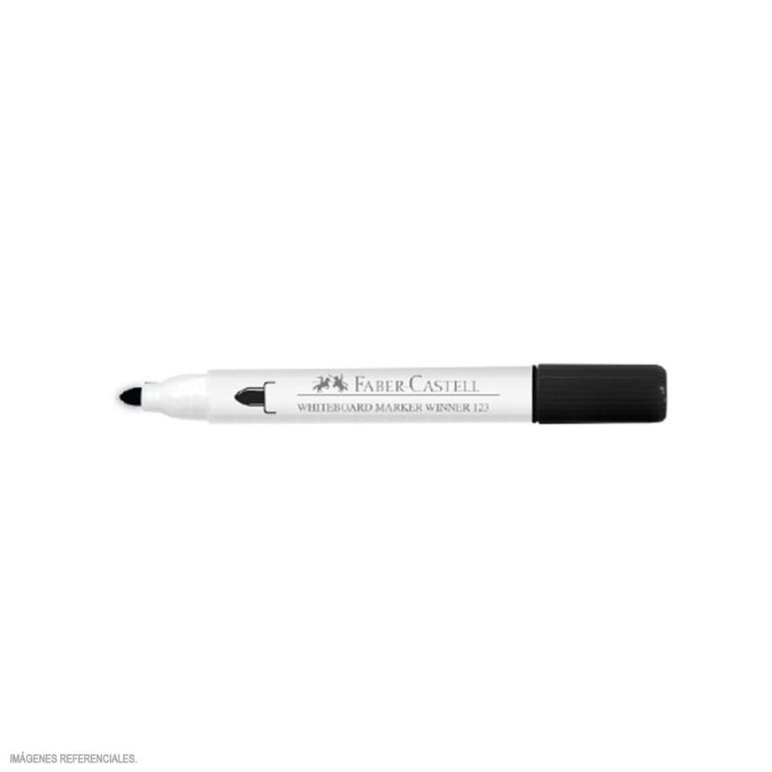 FABER CASTELL PLUMON ACRILICO WINNER 123 NEGRO