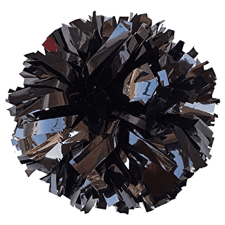 POM POM METALICO NEGRO UND