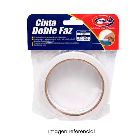 PEGAFAN CINTA DOBLE FAZ 3/4"X11YDS