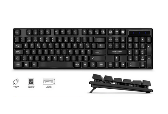 ENKORE TECLADO CITIZEN ENK313 CITIZEN MULTIMEDIA USB ECO 