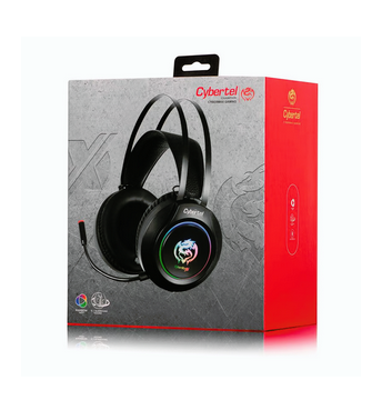 CYBERTEL AUDIFONO GAMER CHAMPION 5.1 CYB HG518U USB + RGB + MICROFONO