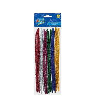 CHENIL - LIMPIA PIPA METALICO COLORES SURTIDOS BOLSA X 10 UND