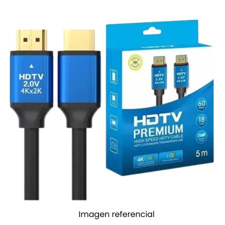 CABLE HDMI 4K PVC 3MT PREMIUM