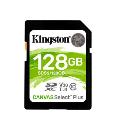 KINGSTON MEMORIA SDHC 128GB 100MB/S C10 UHS-I PARA CAMARAS