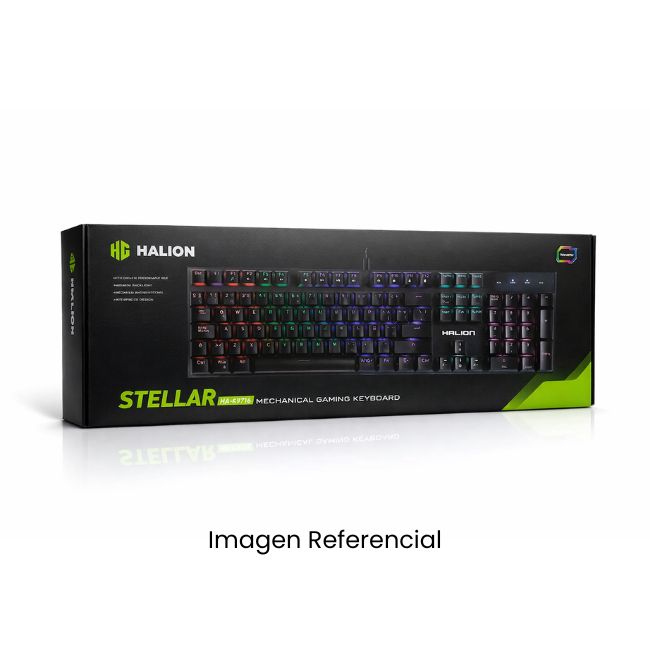 HALION TECLADO GAMER MECANICO STELLAR HA-KG916