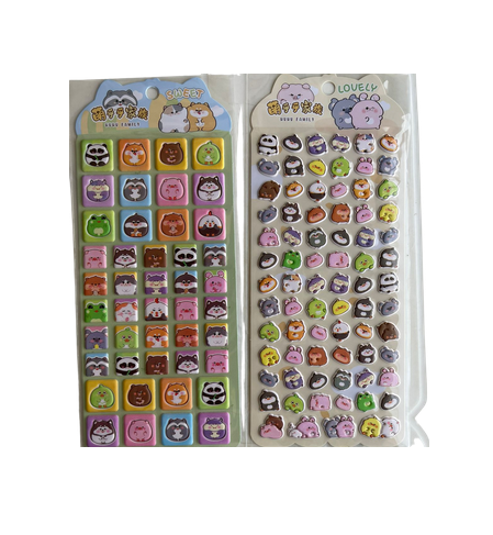 KAWAII STICKERS LOVELY 3D 1019546