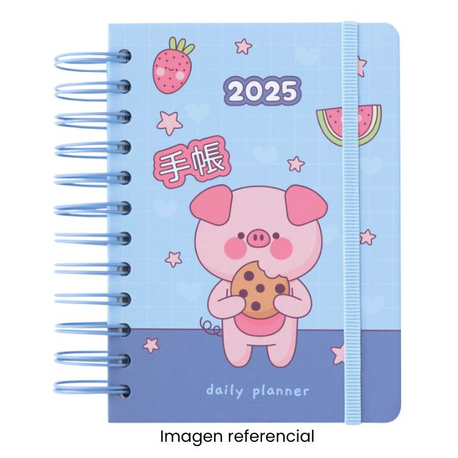 KAWAII AGENDA C/SEPARADOR 2025 BUHO 1020375