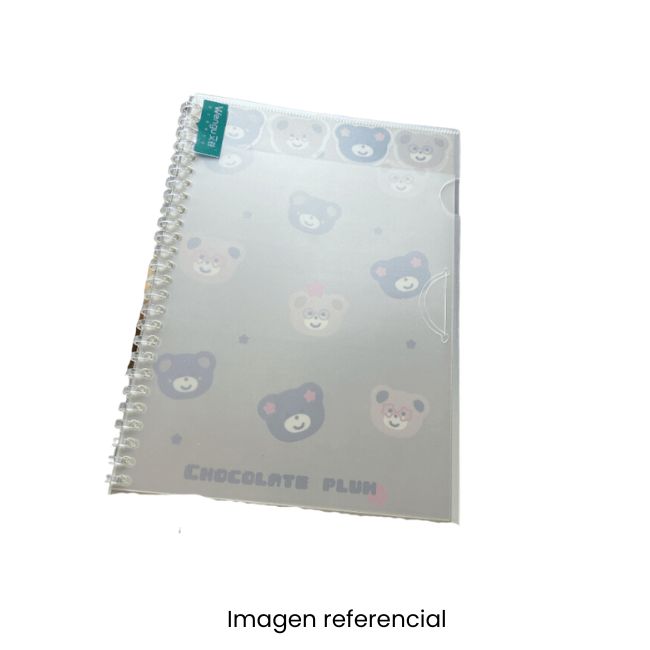 KAWAII CUADERNO ANILLADO INFINITO B5 CARTOON BEERU