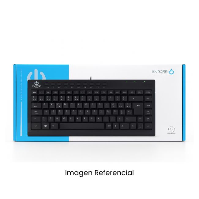 ENKORE MINI TECLADO GEOX SLIM MULTIMEDIA 85 TECLAS