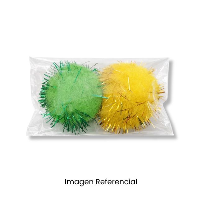 POM POM PUNTAS DE METAL BLIST 
