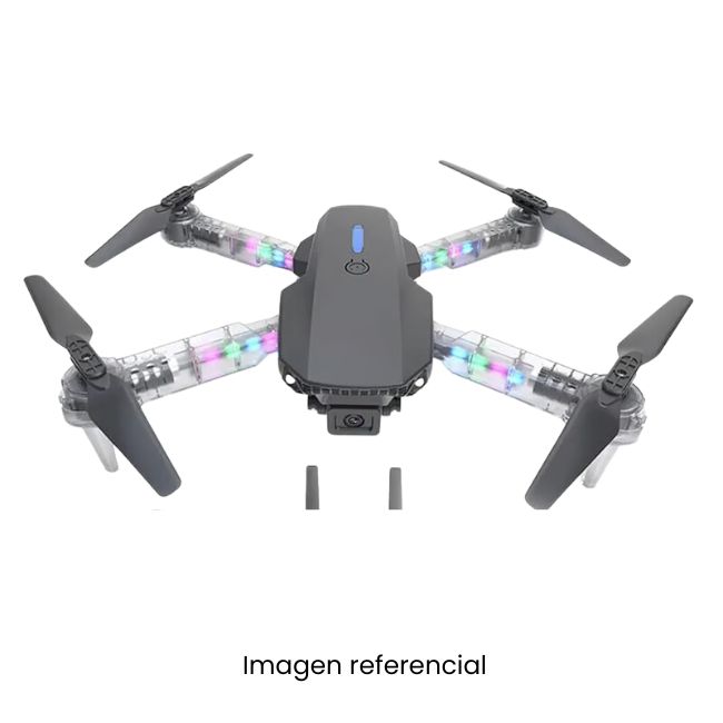 DRON E88 PLEGABLE WIFI BATERIA CONTROL REMOTO