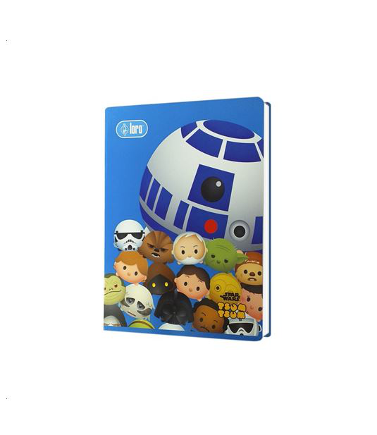 LORO CUADERNO A4 TRIPLE RENGLON CON SOMBRA DISEÑO 84 HOJAS