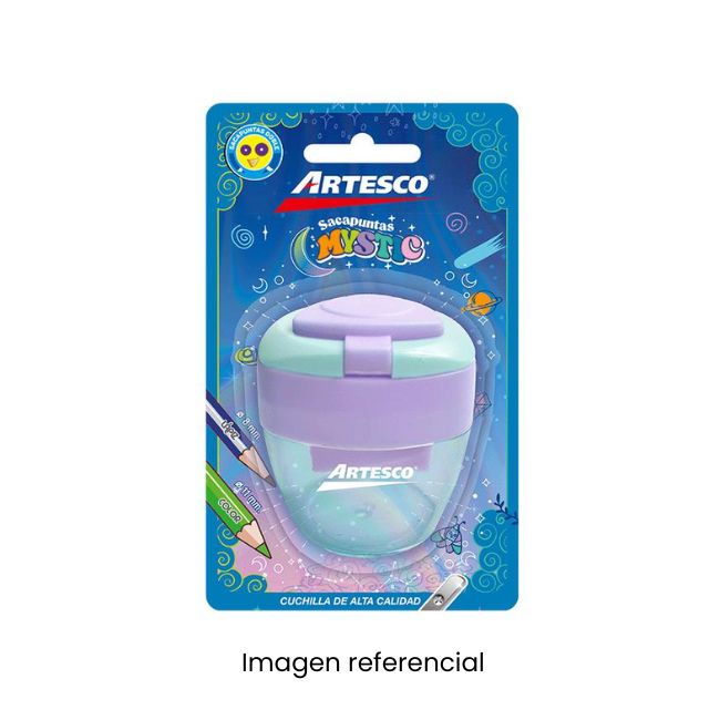 ARTESCO TAJADOR PLASTIC DOBLE C/DEP MYSTIC