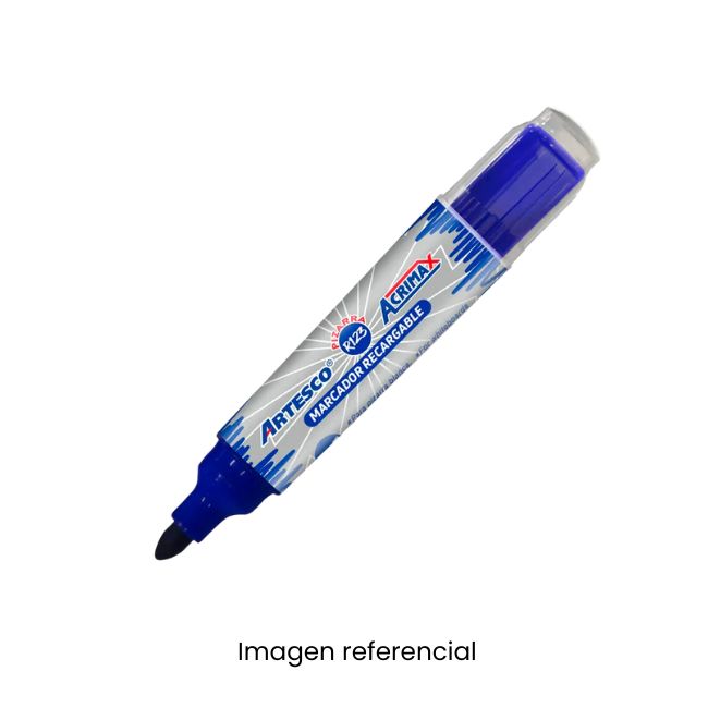 ARTESCO PLUMON ACRIMAX RECARGABLE R123 AZUL