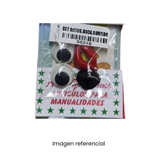 SET OJITOS BOCA SURTIDO