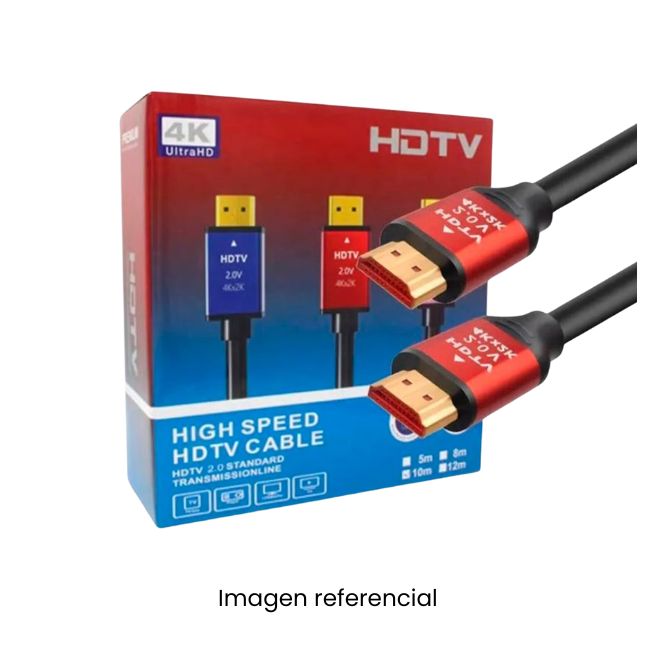 CABLE HDMI 4K PVC 10MT PREMIUM