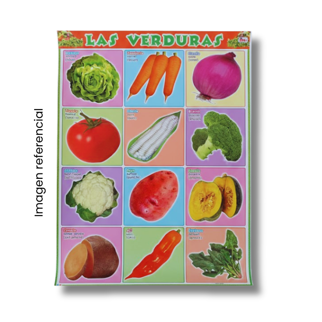 LAMINA 50X70 VERDURAS