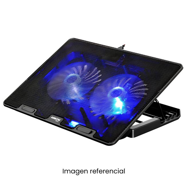 AIRBOOM COOLER LAPTOP POLARIS AB003 2 VENTILADORES 12.5CM
