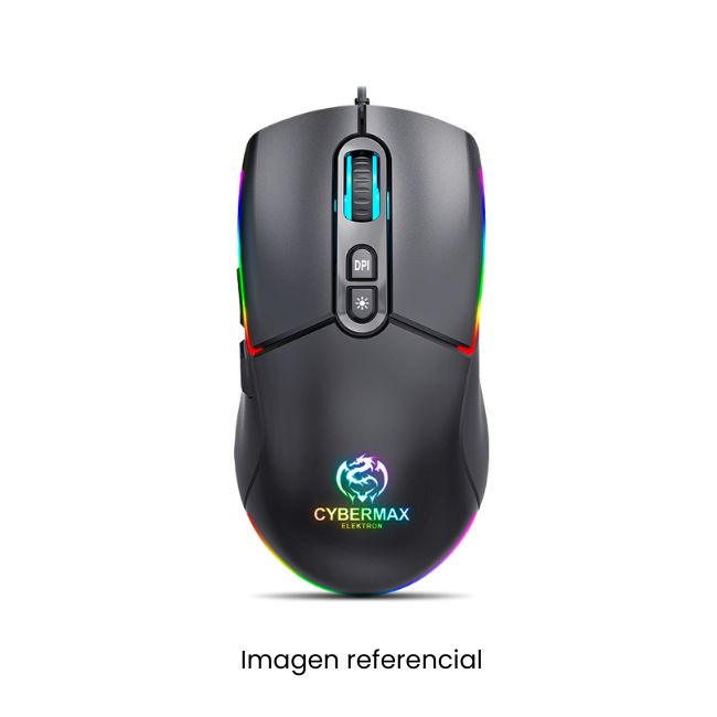 CYBERTEL MOUSE GAMER DYNASTY CBX M608 USB RGB 7200DPI 7 BOTONES