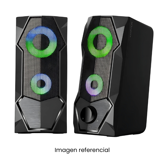 MICRONICS PARLANTE GAMER 2.0 KRIPTON MIC S324 RGB 2.5PULG