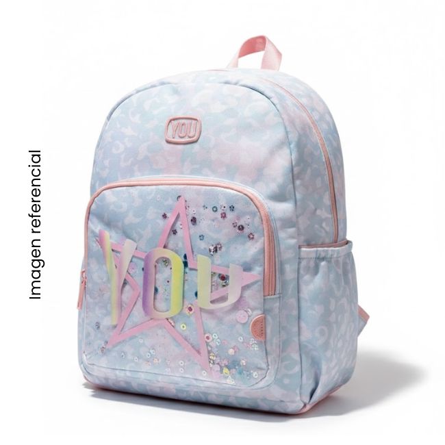 YOU MOCHILA STAR + CARTUCHERA MY-032 A25