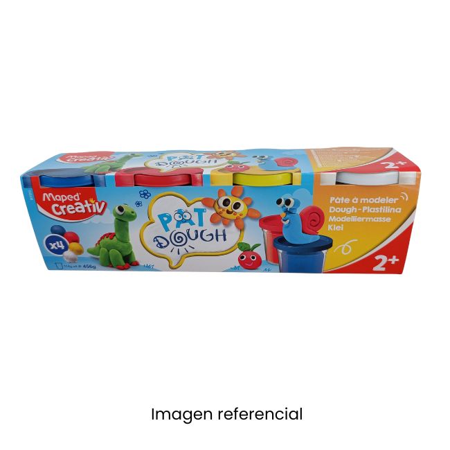 MAPED PLASTILINA PLAY DOUGH SET X4UND