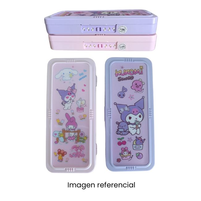 CARTUCHERA CON CLAVE LG-3303