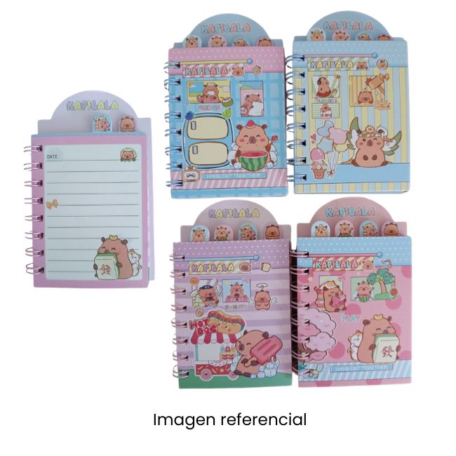 LIBRETA SEPARADOR CAPIBARA SH-FL607