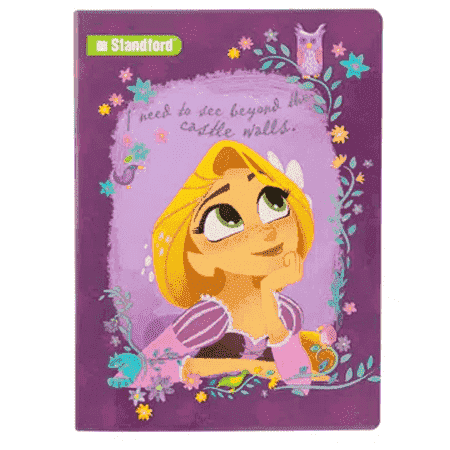 STANDFORD CUADERNO A4 T/RENGLON C/SOMBRA PRINCESAS 84H 