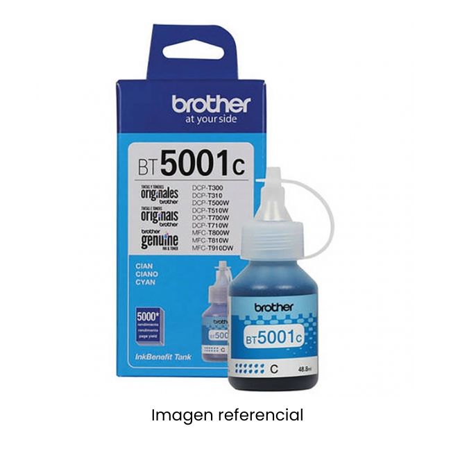 BROTHER TINTA BT5001 CIAN DCP-T310/T510W/T710W