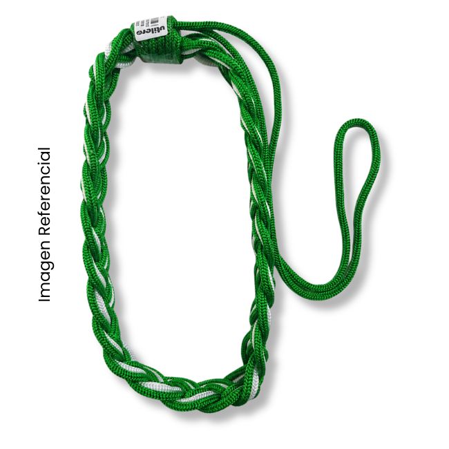 CORDON VERDE BLANCO POLICIA ECOLOGICA 6 HILOS