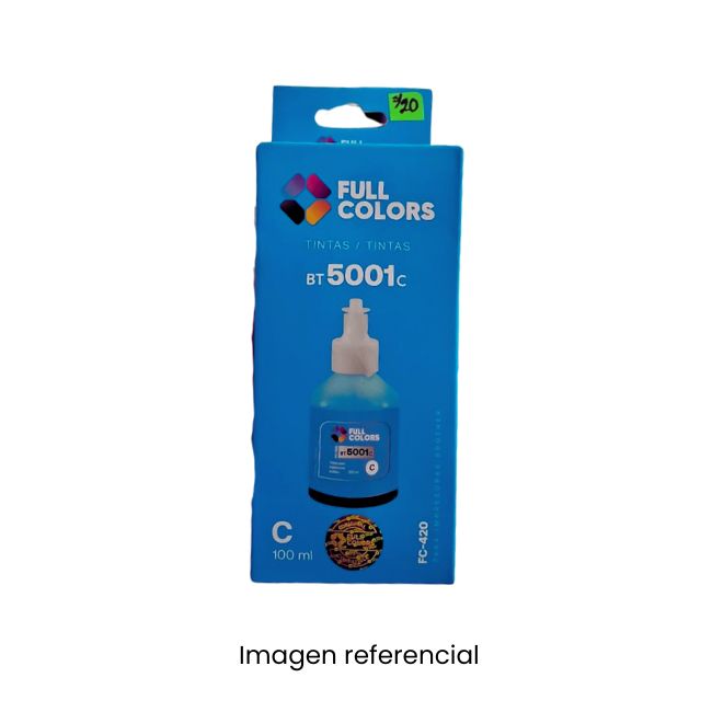 FULLCOLORS TINTA FC-420 CYAN 100ML PARA BROTHER