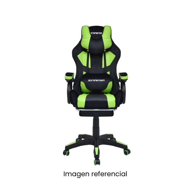 KEEGAN EXTINGTION SAPP SILLA GAMER VERDE INCLINACION 115°