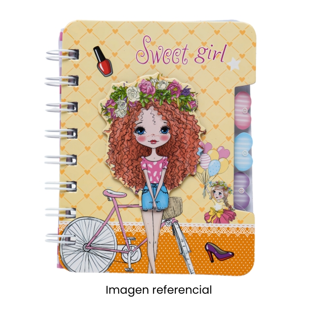 KAWAII LIBRETA ANILLADO 51H CHICA 1023030