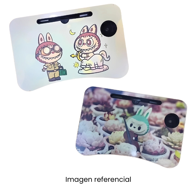 MESA PLEGABLE PARA LAPTOP LABUBU