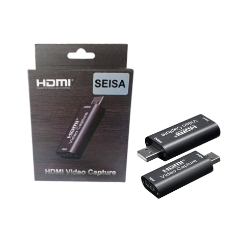 SEISA TARJETA DE CAPTURA DE VIDEO HDMI A USB HU03