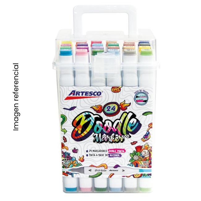 ARTESCO MARCADOR A BASE DE ALCOHOL X24