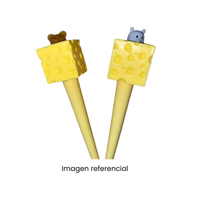 KAWAII LAPICERO TINTA GEL CHEESE 1022694