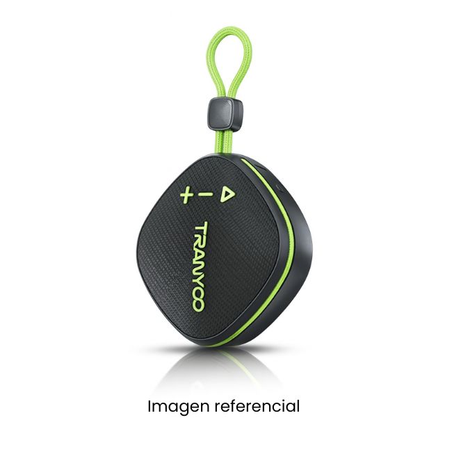 TRANYOO PARLANTE BLUETOOTH TB16 PORTATIL NEGRO 5W CONEXION TIPO C BATERIA RECARGABLE